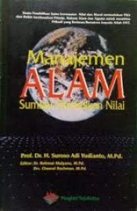 Image of Manajemen Alam Sumber Pendidikan Nilai